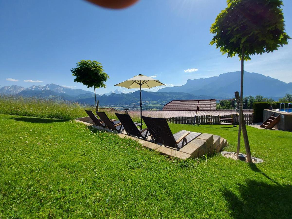 Landhaus Armstorfer Puch bei Hallein Bagian luar foto